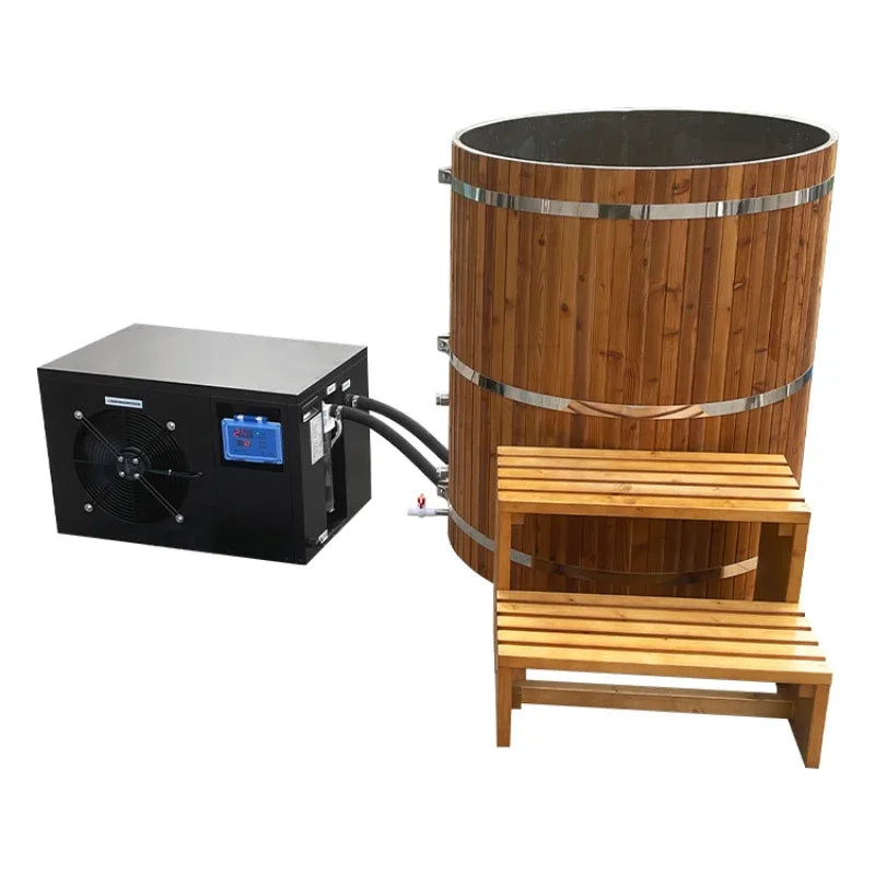 Ice Bath Recovery Wooden Bathtub