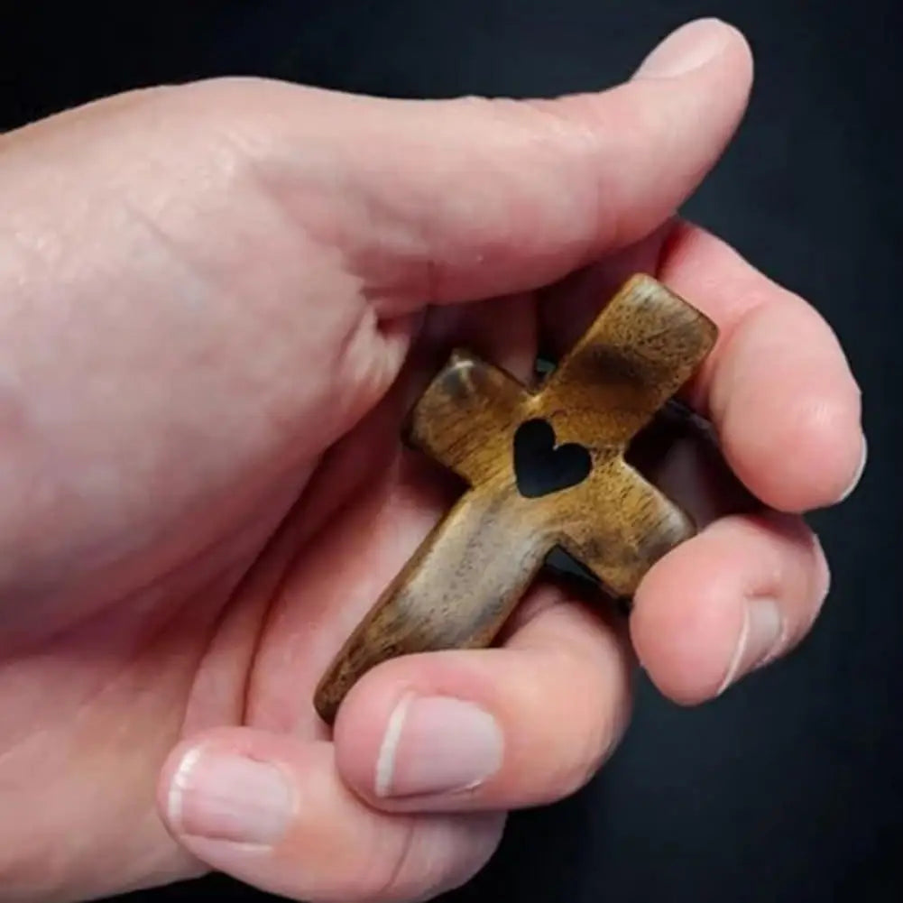 Olive Wood Pocket Cross