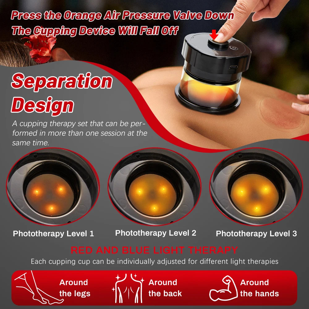 8 Cups Electric Cupping Massager