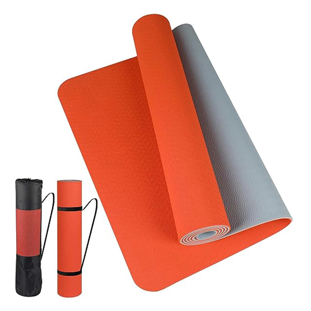 Thick Two-Color TPE Yoga Mat