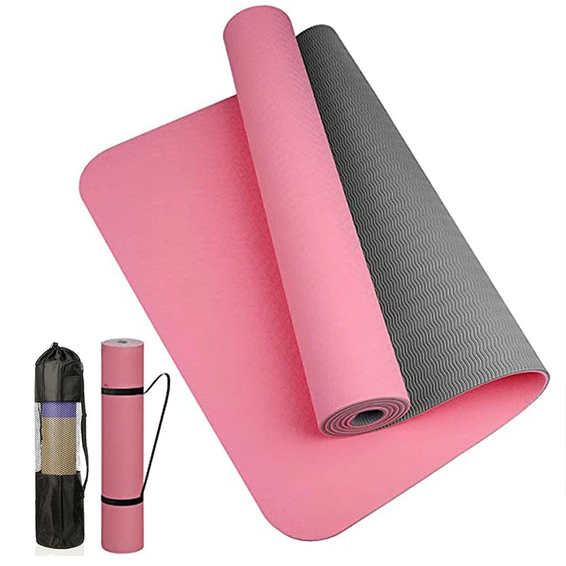 Thick Two-Color TPE Yoga Mat