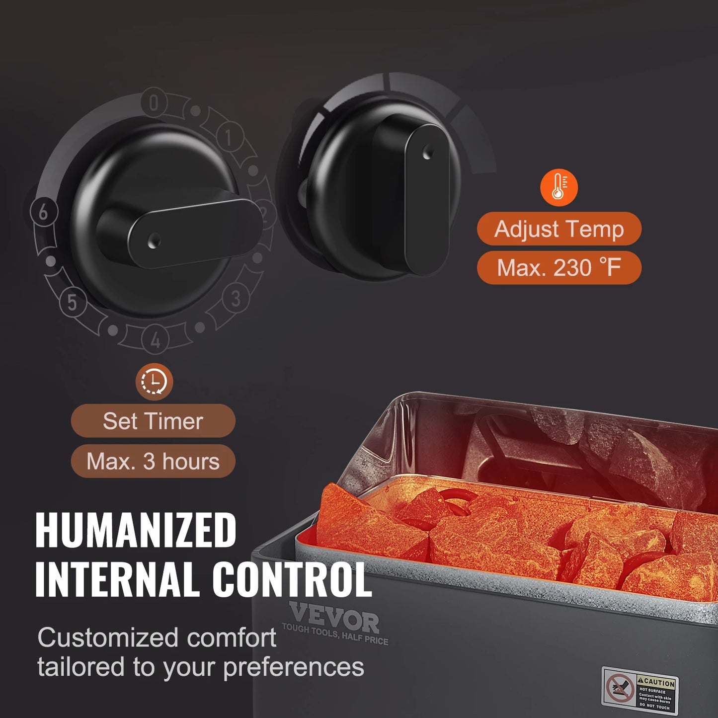 Electric Sauna Heater Stove 3KW