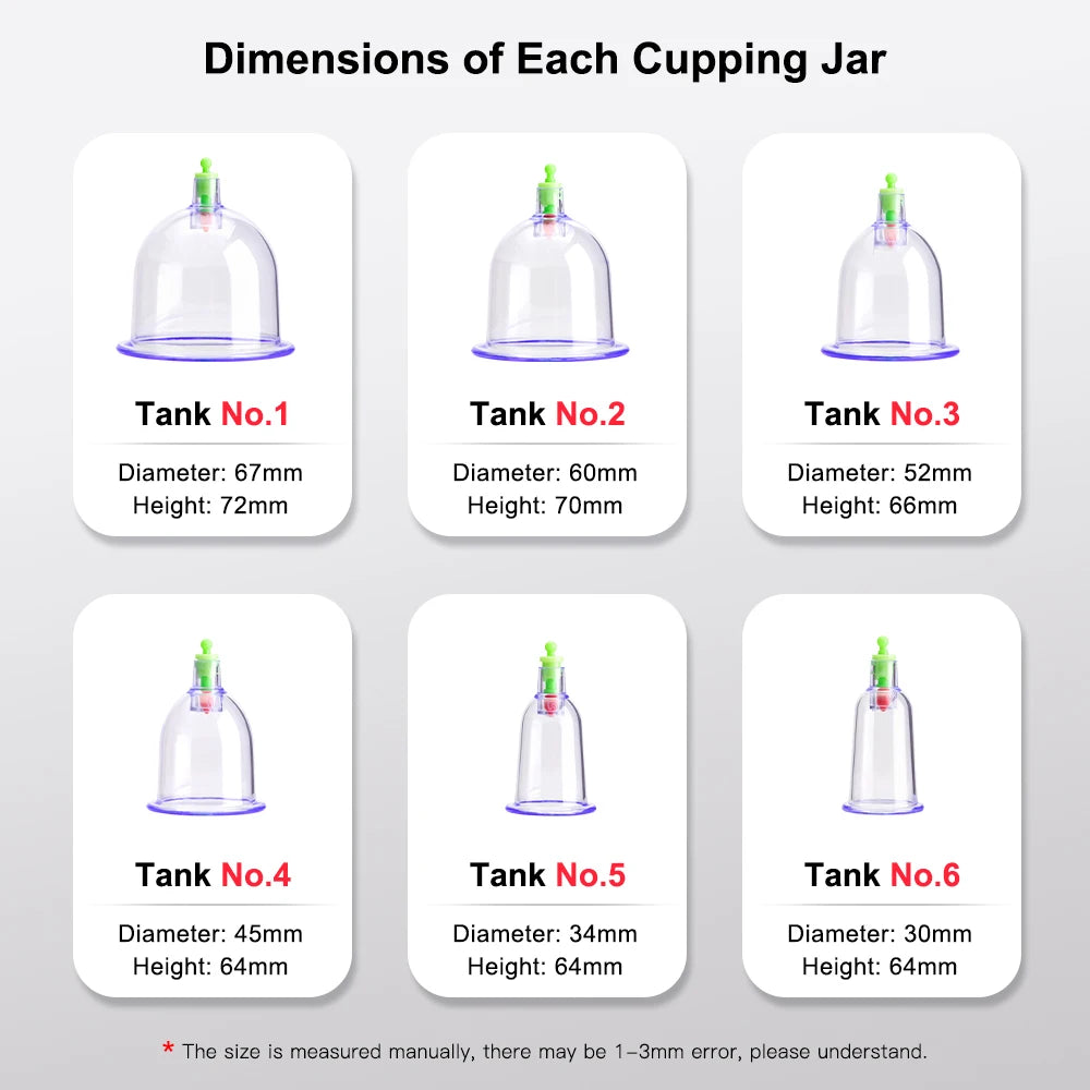 Electric Vacuum Cupping Body Massager