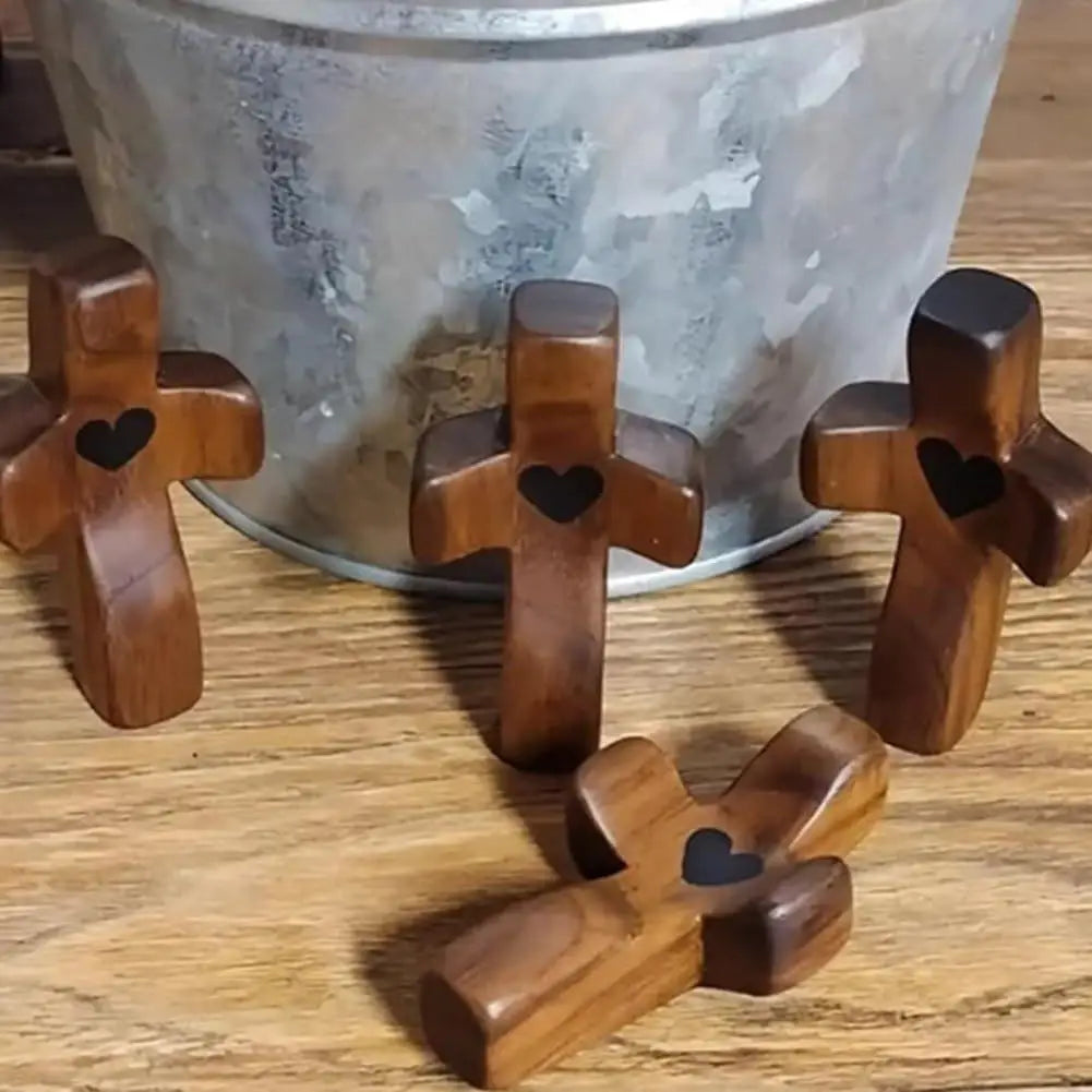 Olive Wood Pocket Cross