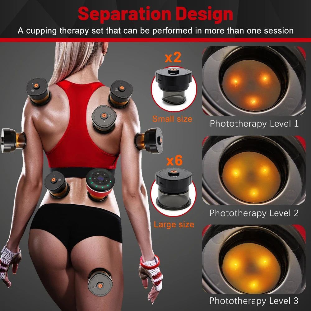 8 Cups Electric Cupping Massager