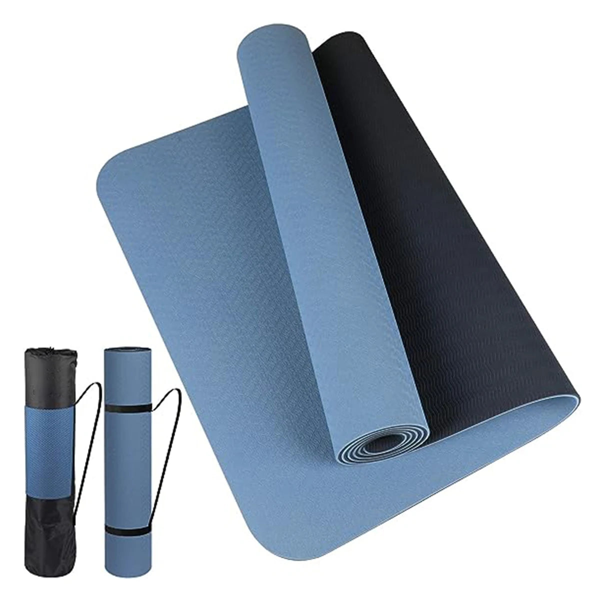 Thick Two-Color TPE Yoga Mat
