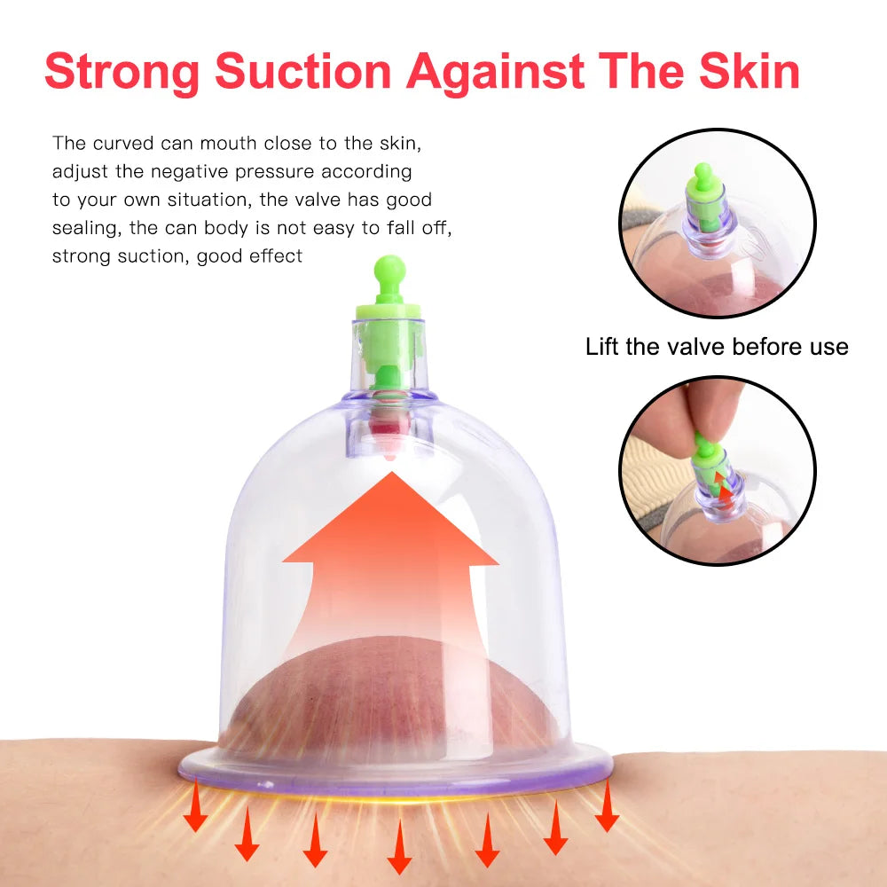 Electric Vacuum Cupping Body Massager