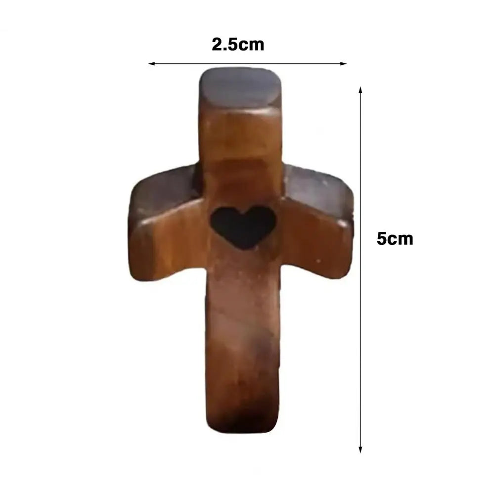 Olive Wood Pocket Cross