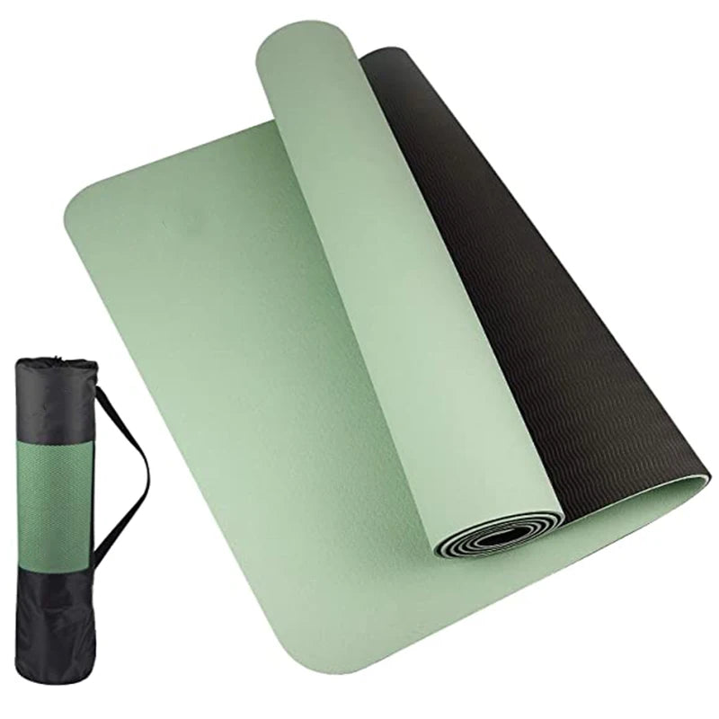 Thick Two-Color TPE Yoga Mat