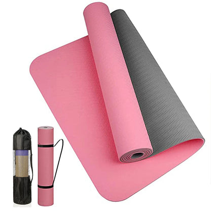 Thick Two-Color TPE Yoga Mat