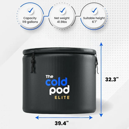 Cold Pod Ice Bath Tub Elite Lite