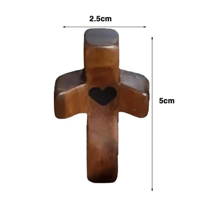 Olive Wood Pocket Cross